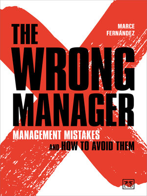 cover image of The Wrong Manager